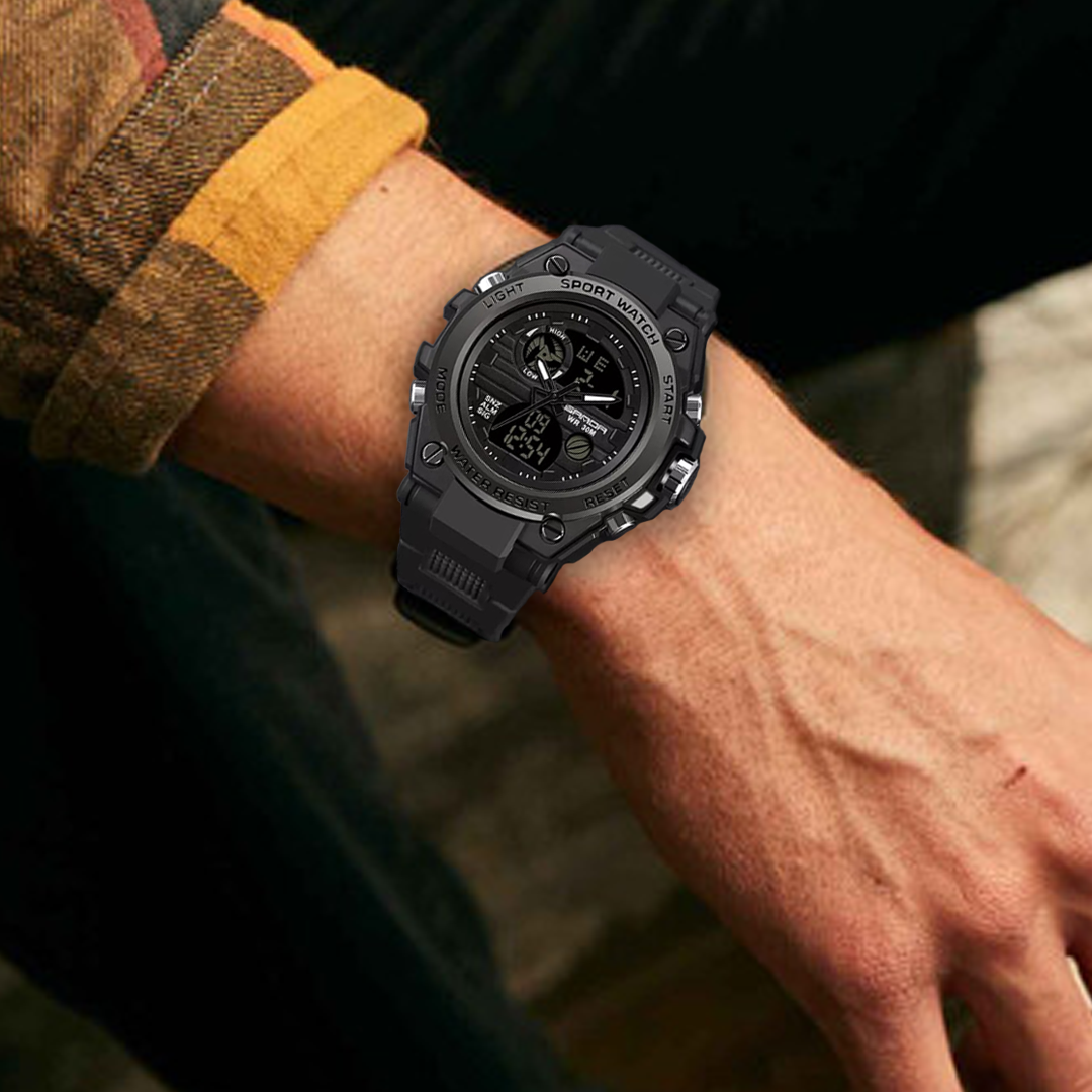 RELOJ PULSERA MODELO MILITAR