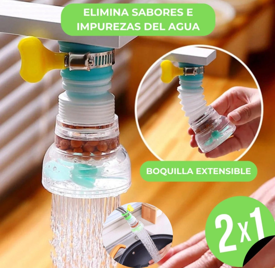 ¡Oferta 2x1! AquaClean© Purificador Adaptable