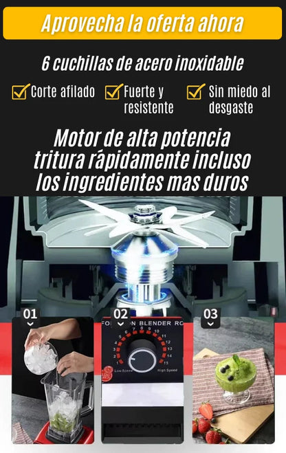 Silver Crest 2500w - Potencia sin límites para todas tus preparaciones😋