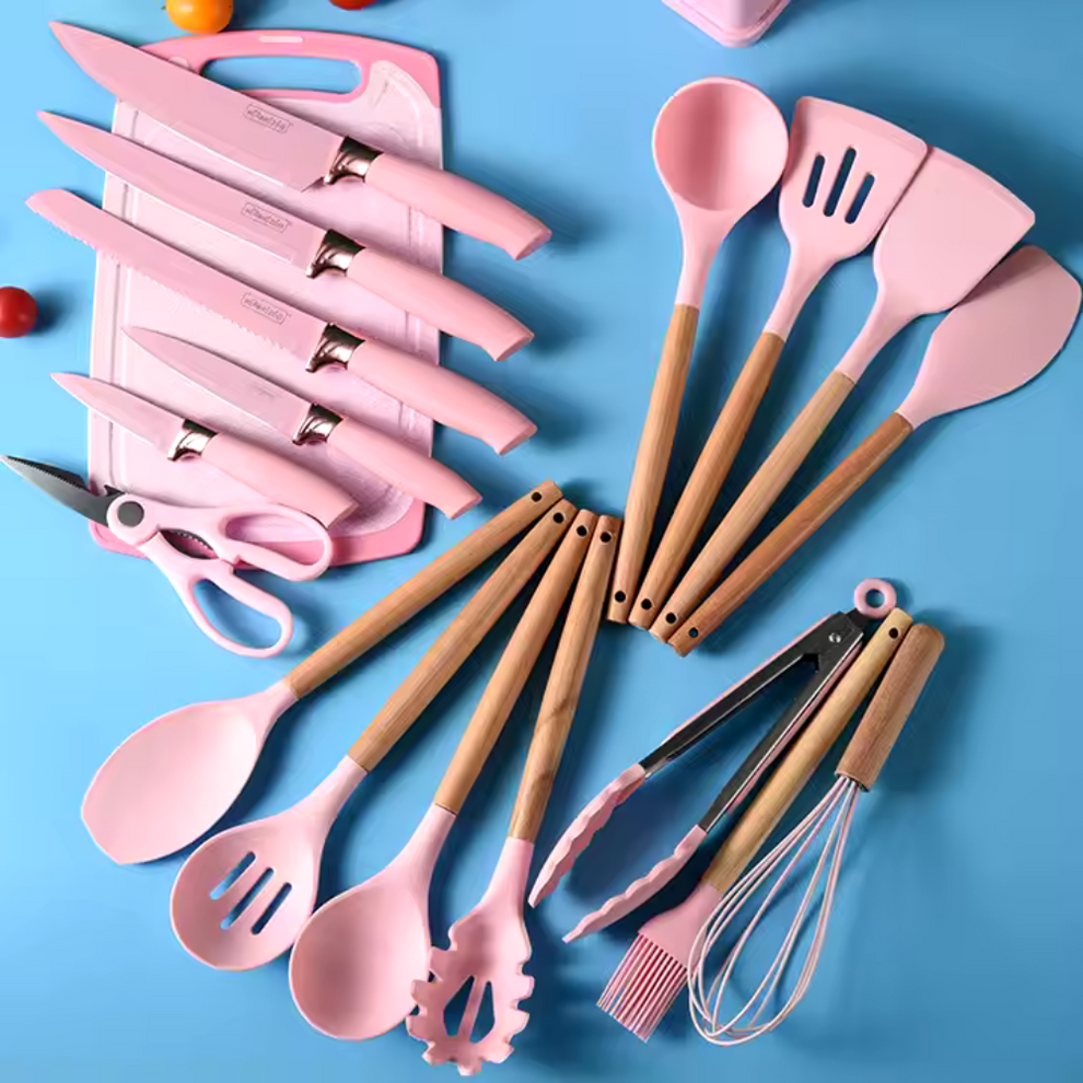 SET PREMIUM 19 herramientas de cocina