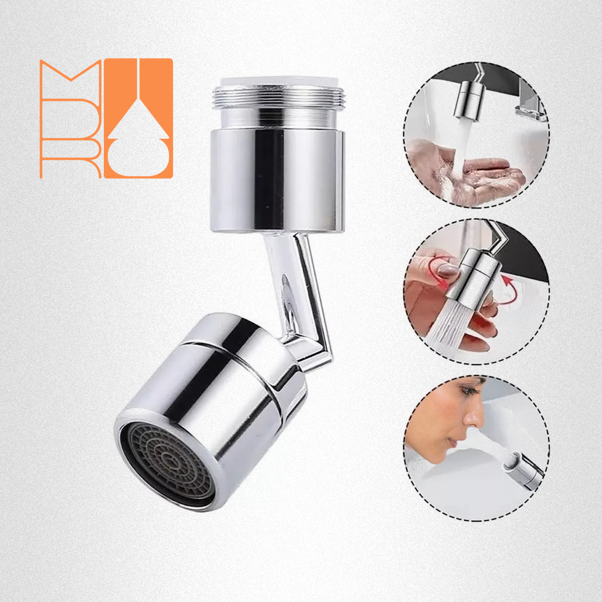 Grifo con Filtro Antisalpicaduras