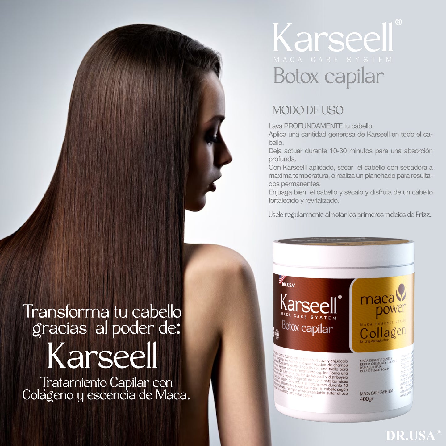 KARSEELL BOTOX CAPILAR REPARADOR 400g