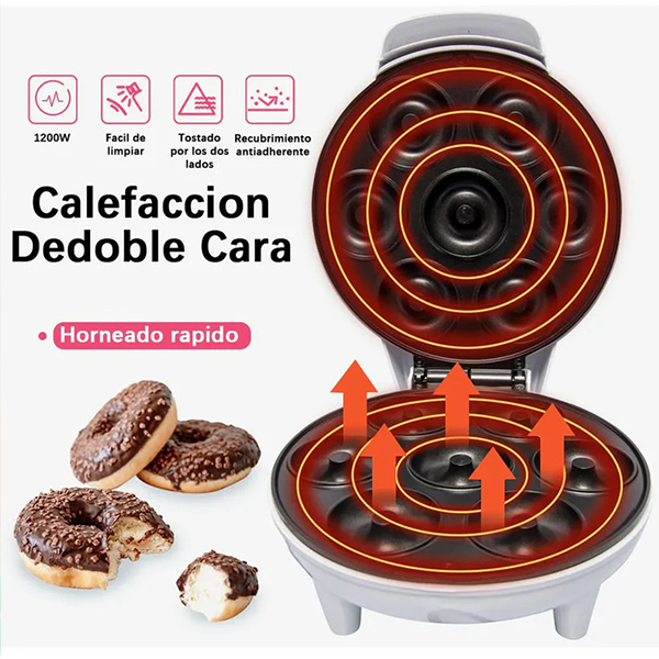 Donut Maker™ + Recetario Digital - Donitas caseras para disfrutar... o para emprender