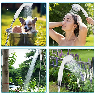 SiempreAgua™ 🚿🔋 Ducha Portátil Recargable - ¡Siempre lista, cuando y donde la necesites!