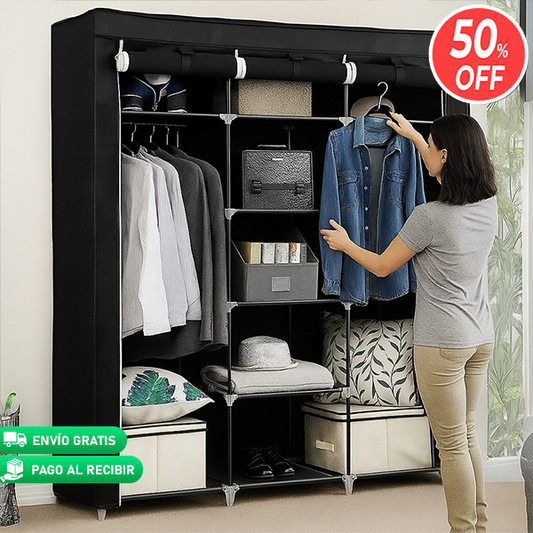🧥Clóset SmartBox™ - Arma, ordena y gana espacio sin estrés ni herramientas
