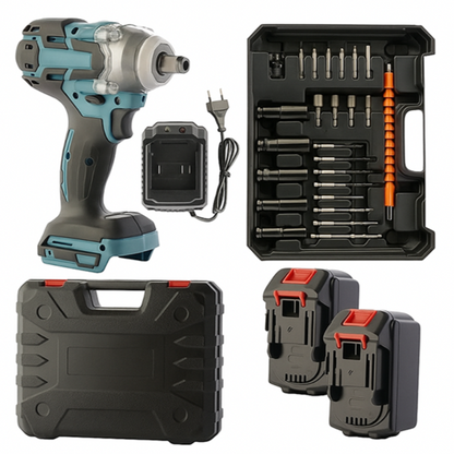 TorqueMaster™ 20V con Doble Batería + Accesorios