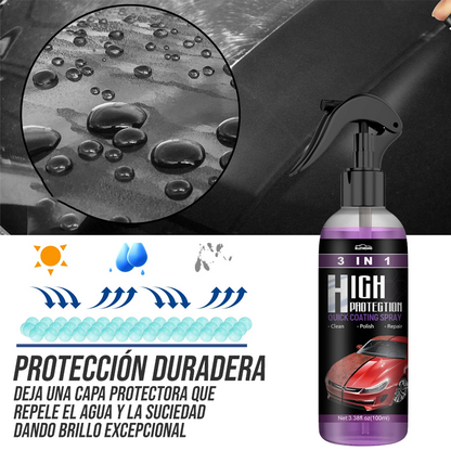 Recubrimiento Cerámico HIGH PROTECTION 3 EN 1