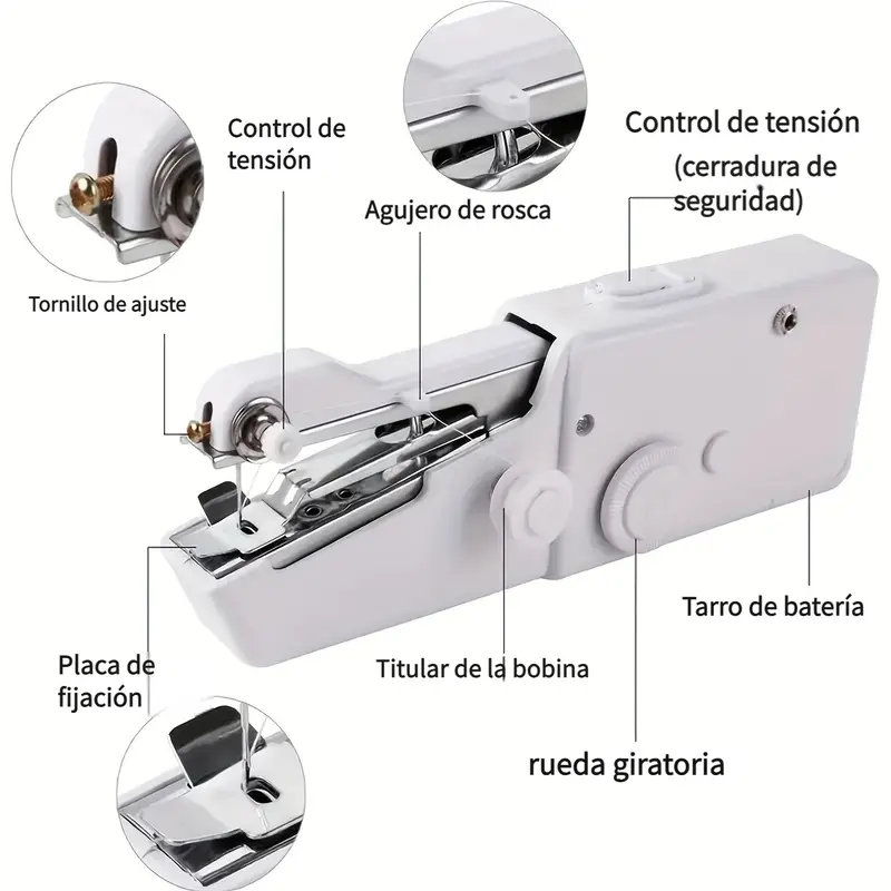 Handy Stitch® Mini máquina de Coser Portátil + Envío Gratis