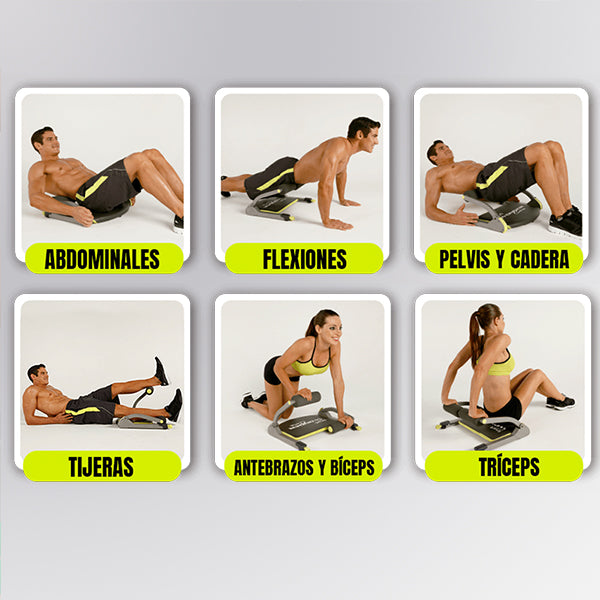 Wonder Core Smart™ 6 en 1 - ¡Entrena sin importar tu edad o condición física!🎁Incluye Manual y DVD