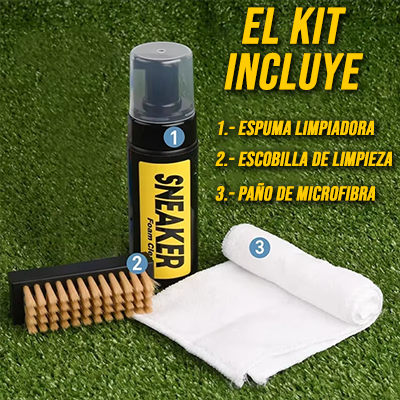 Sneaker Cleaning Kit de Limpieza 3 En 1