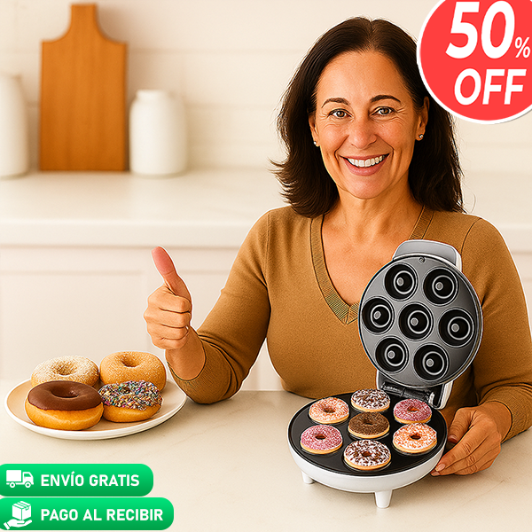 Donut Maker™ + Recetario Digital - Donitas caseras para disfrutar... o para emprender