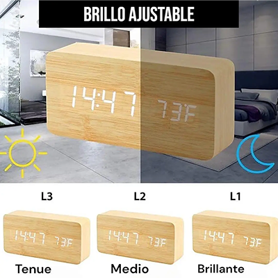 ZenClock Bambú™