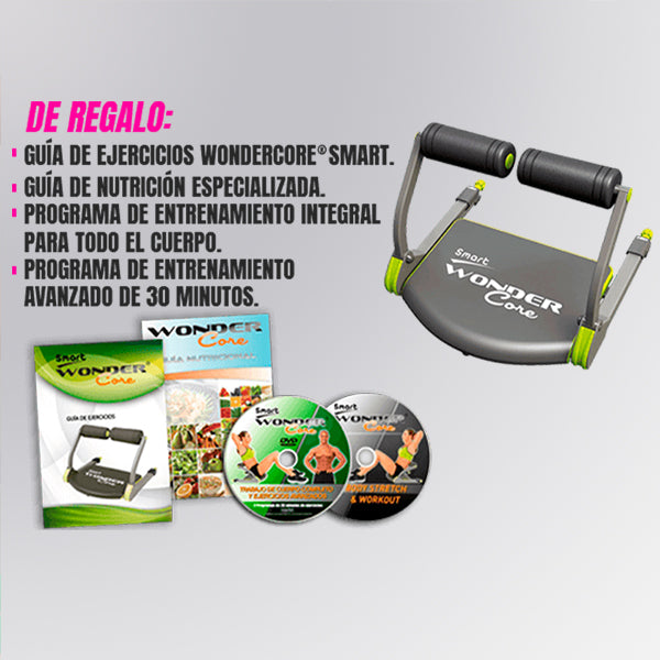 Wonder Core Smart™ 6 en 1 - ¡Entrena sin importar tu edad o condición física!🎁Incluye Manual y DVD