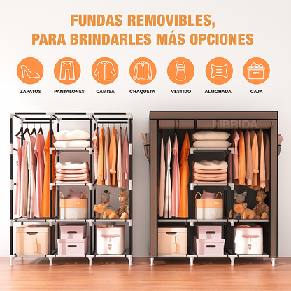 🧥Clóset SmartBox™ - Arma, ordena y gana espacio sin estrés ni herramientas