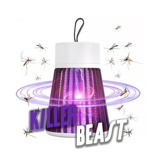 Killer Beast Lámpara Mata Zancudos [Sin Ruidos ni Químicos]