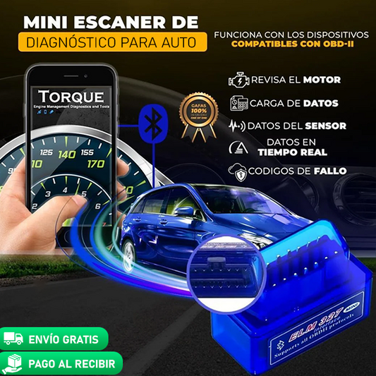 Scanner OBD2 - Detecta fallas antes de que sean un problema