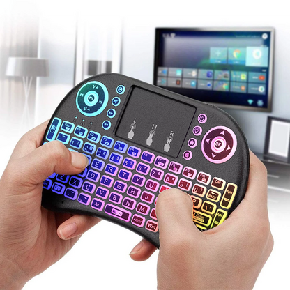 Teclado Mini KeyBoard con retroiluminación RGB