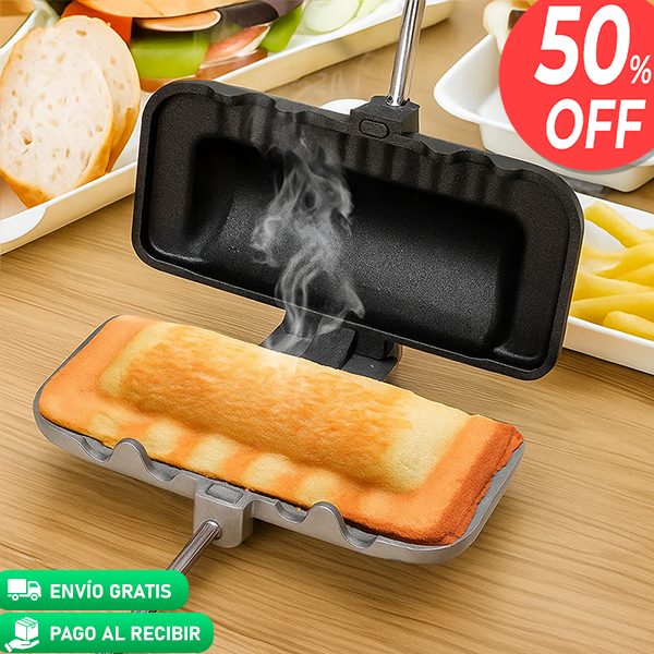 TostaPress™ - El secreto de los pancitos dorados en 3 minutos 😋