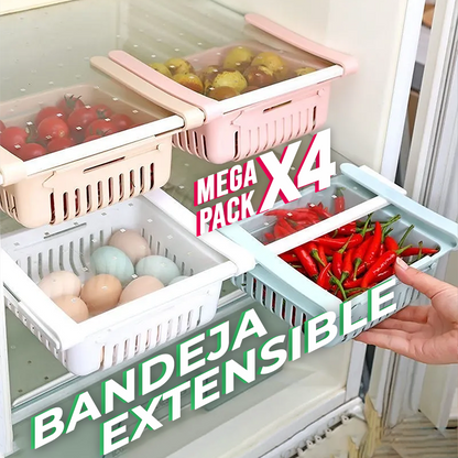 Mega Pack de 4 Bandejas Extensibles