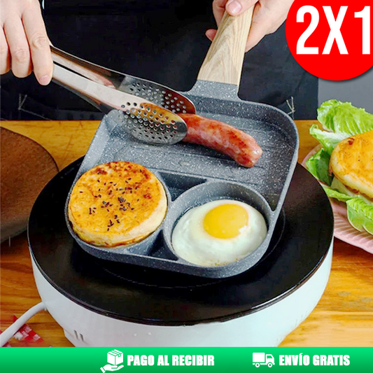 Sartén Familiar 3 en 1 ¡Pack 2x1🔥!
