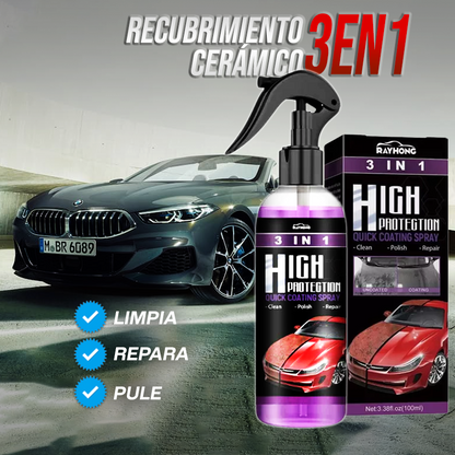 Recubrimiento Cerámico HIGH PROTECTION 3 EN 1