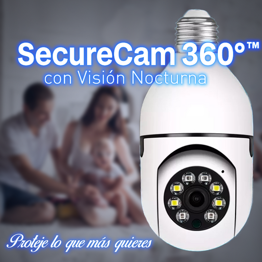 SecureCam 360° Visión Nocturna