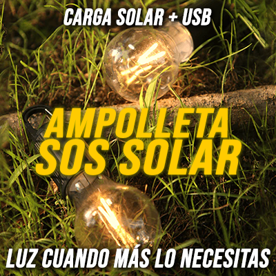 Ampolleta SOS Solar