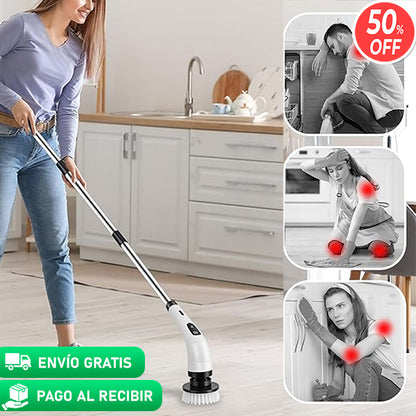 🧼✨ CEPILLO ELÉCTRICO 7 EN 1 - Limpieza sin esfuerzo con 50% OFF + Envío Gratis