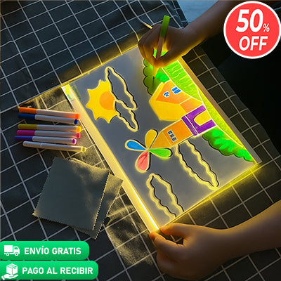 ImaginaLED™ – Dibuja, aprende y deja brillar tu mente 🌈