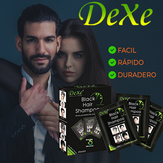 Shampoo Cubre Canas Black Hair x10