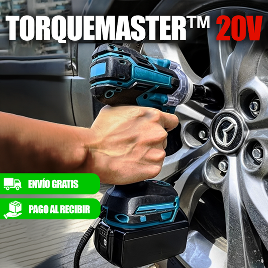 TorqueMaster™ 20V con Doble Batería + Accesorios