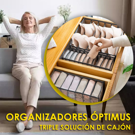 SET de 3 ÓPTIMUS ORGANIZADOR