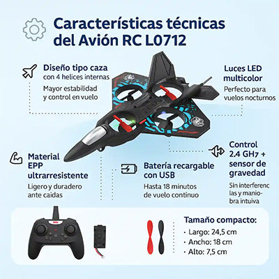 Avión acrobático THUNDER CHARGE™ - 🛩️ Vive la emoción de volar