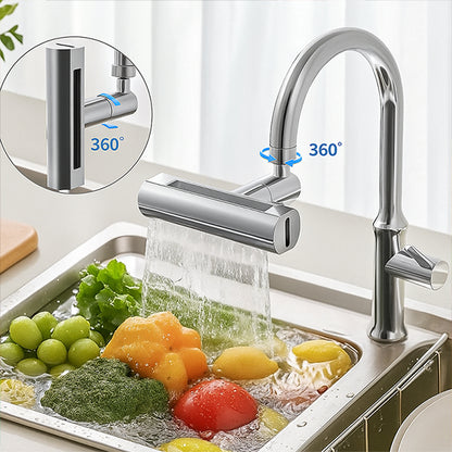 Adaptador de grifo Multifuncional 4 en 1 - Menos esfuerzo, menos gasto, más higiene🧼 y limpieza ✨