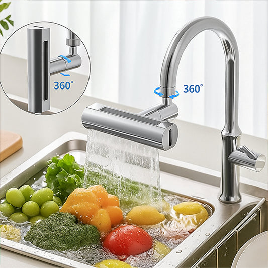 Adaptador de grifo Multifuncional 4 en 1 - Menos esfuerzo, menos gasto, más higiene🧼 y limpieza ✨