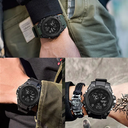 RELOJ PULSERA MODELO MILITAR